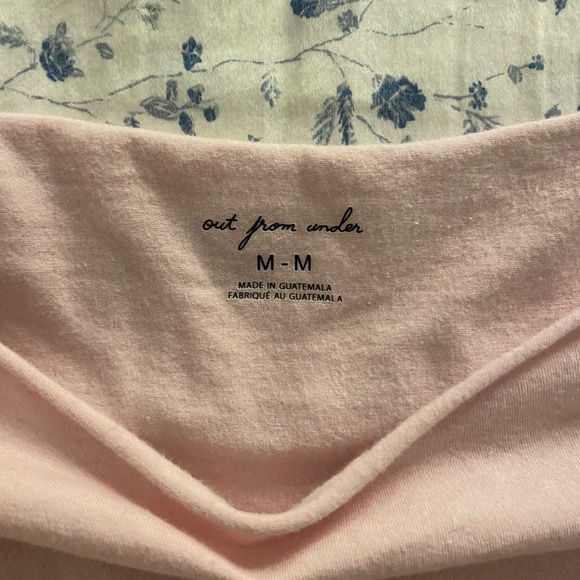 Urban Outfitters Out From Under Cotton Compression Boatneck Tee - Picture 3 of 3